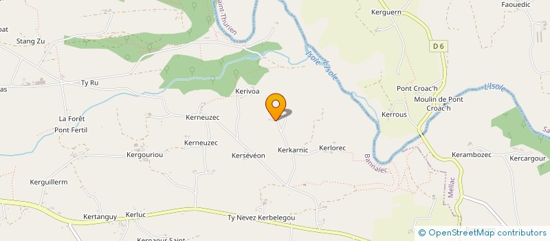 localisation de l'entreprise 488 119 041   BANNALEC