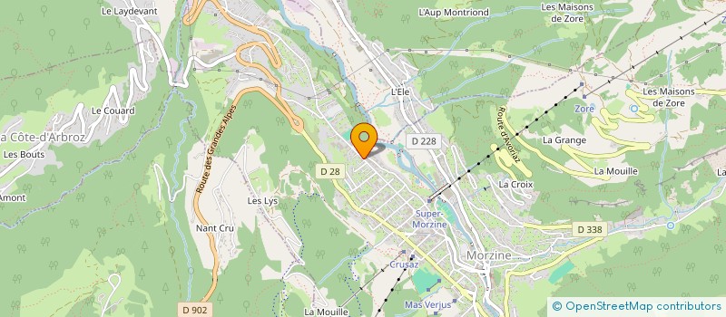 localisation de l'entreprise 488 137 787   MORZINE