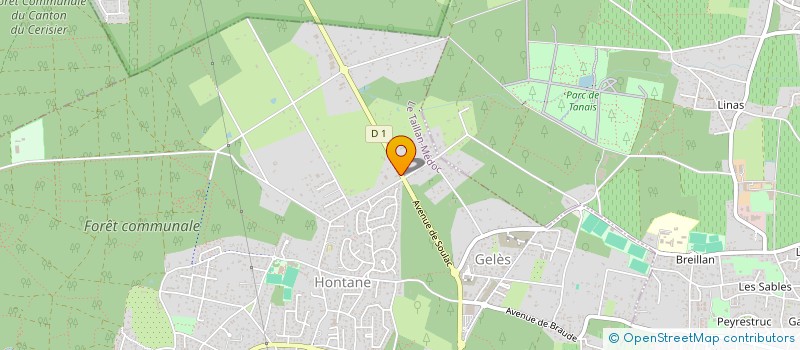 localisation de l'entreprise 488 162 553   SAINT-MEDARD-EN-JALLES