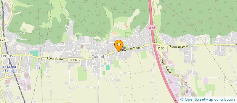 localisation de l'entreprise 488 208 604   LES AVENIERES VEYRINS-THUELLIN