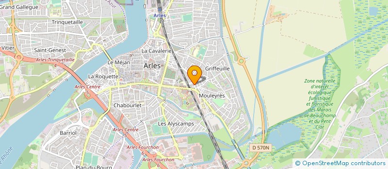 localisation de l'entreprise 488 215 567   ARLES