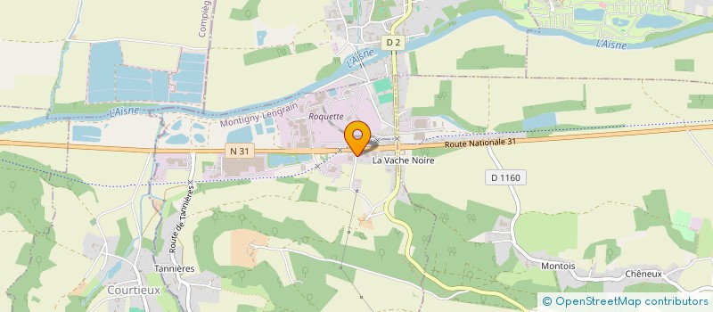 localisation de l'entreprise 488 268 475   MONTIGNY LENGRAIN