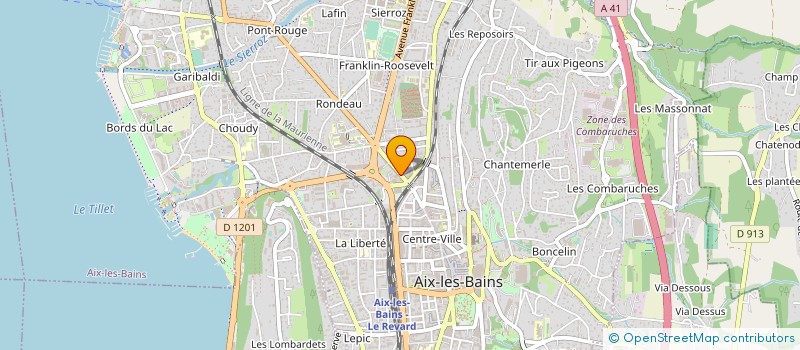 localisation de l'entreprise 488 272 519   AIX-LES-BAINS