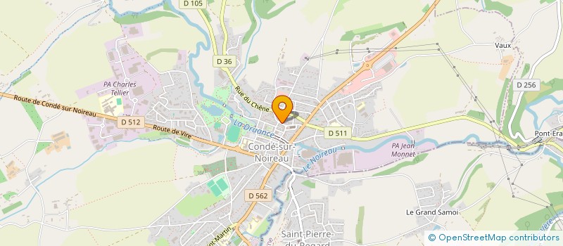 localisation de l'entreprise 488 284 498   CONDE-EN-NORMANDIE