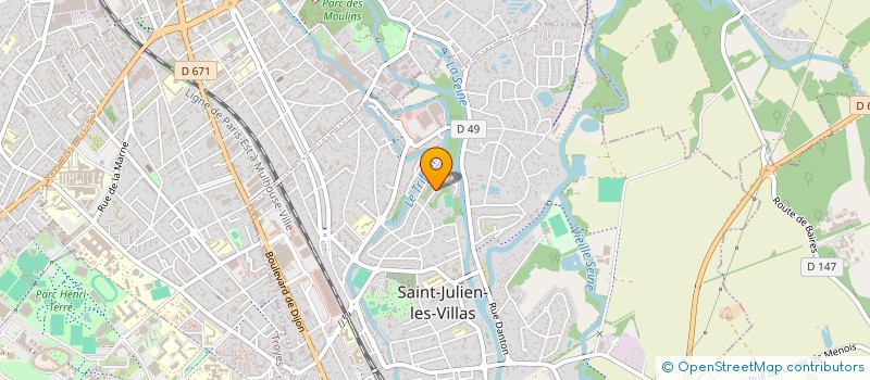 localisation de l'entreprise 488 313 982  à VILLENAVE-D'ORNON