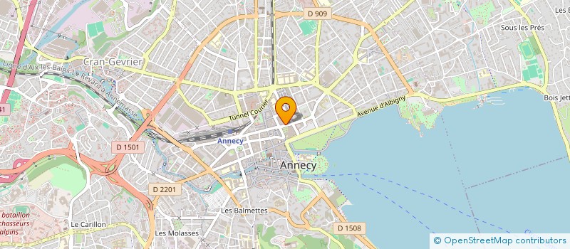 localisation de l'entreprise 488 315 953  à ANNECY