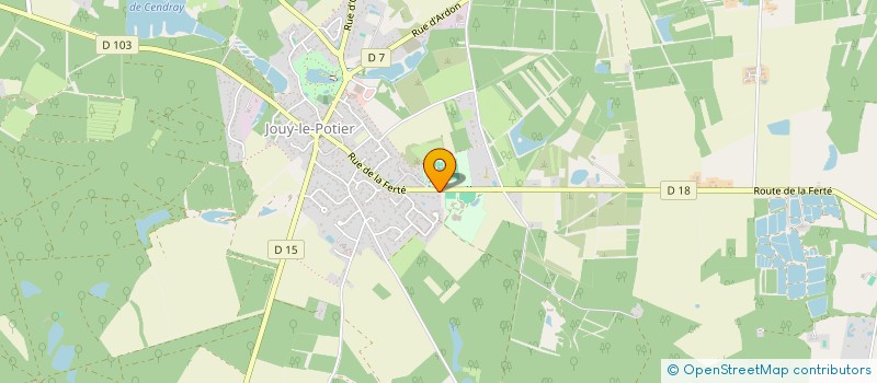 localisation de l'entreprise 488 333 584 à JOUY-LE-POTIER