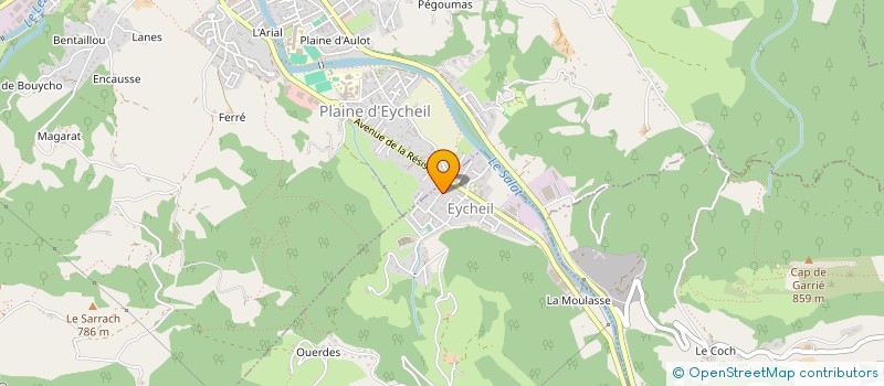 localisation de l'entreprise 488 371 568 à LACAVE