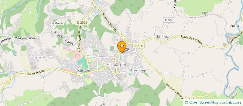 localisation de l'entreprise 488 372 178   HASPARREN