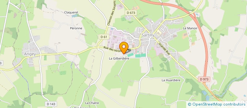 localisation de l'entreprise 488 389 610   SARTILLY BAIE BOCAGE