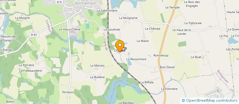 localisation de l'entreprise 488 389 883   BONNEMAIN