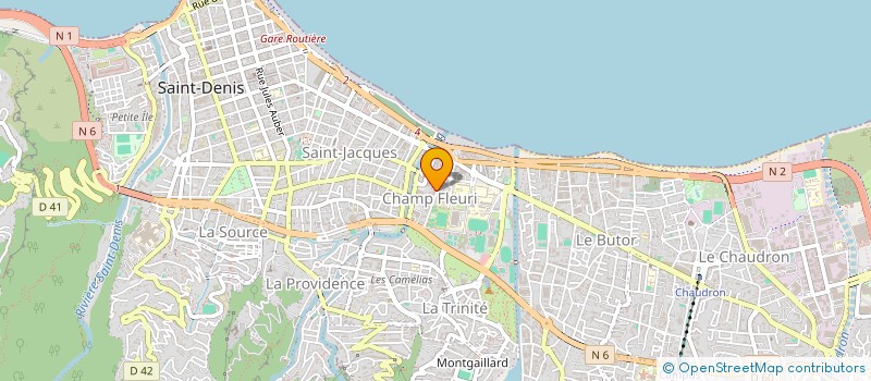 localisation de l'entreprise 488 398 991   SAINT-DENIS