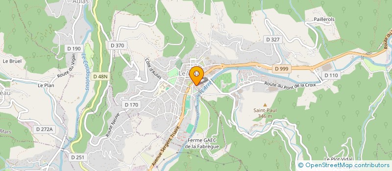 localisation de l'entreprise 488 419 284   LE VIGAN