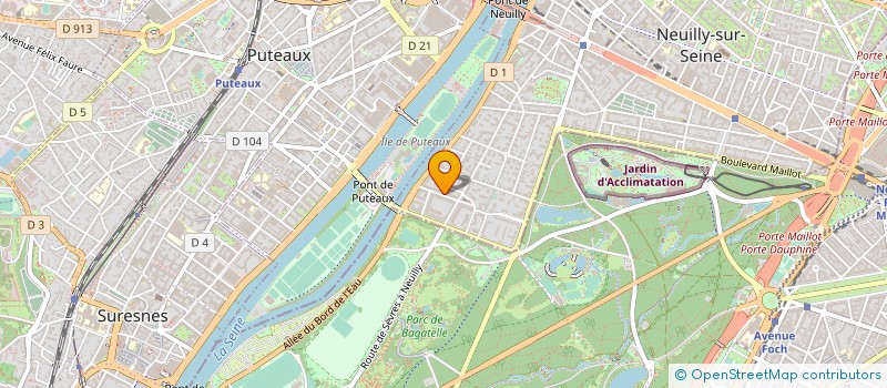 localisation de l'entreprise 488 434 770  à NEUILLY-SUR-SEINE