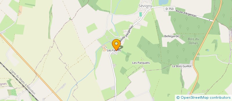 localisation de l'entreprise 488 435 835 à SEVIGNY