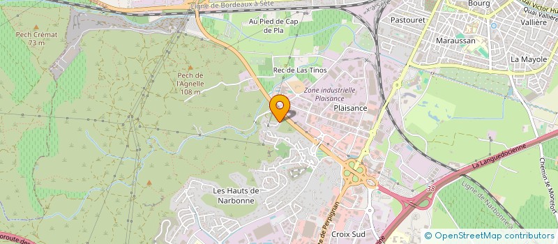 localisation de l'entreprise 488 468 794   NARBONNE