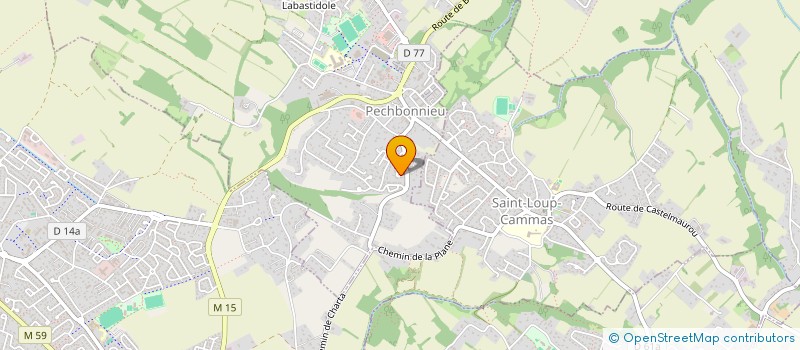 localisation de l'entreprise 488 553 033   PECHBONNIEU