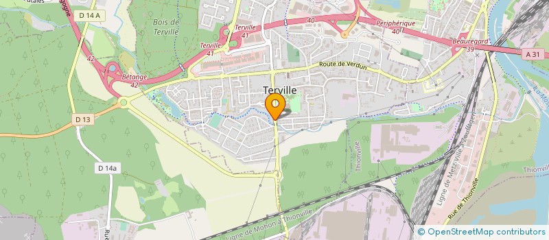 localisation de l'entreprise 488 564 618   TERVILLE