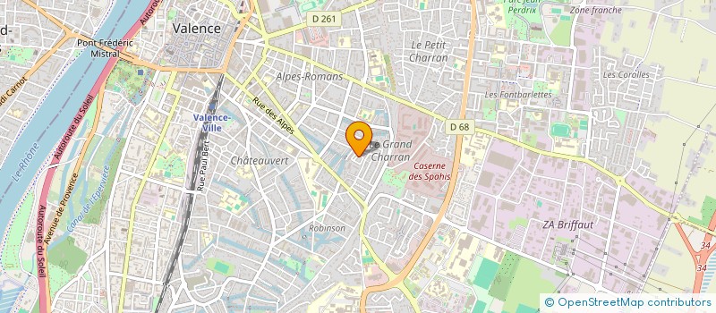 localisation de l'entreprise 488 591 660   VALENCE