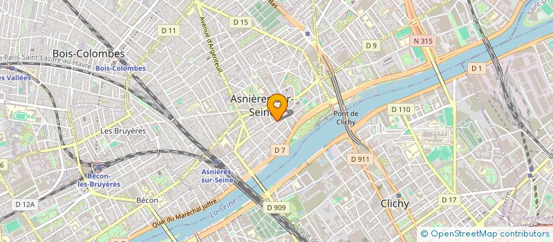 localisation de l'entreprise 488 591 934   ASNIERES-SUR-SEINE