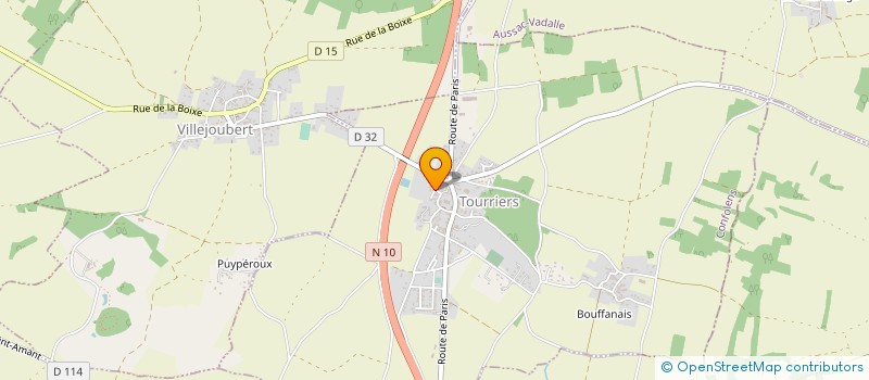 localisation de l'entreprise 488 607 888 à AUBUSSON