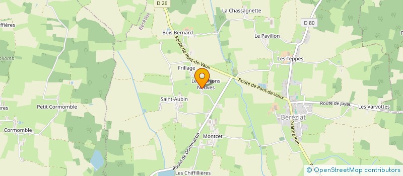 localisation de l'entreprise 488 641 044 à BEREZIAT