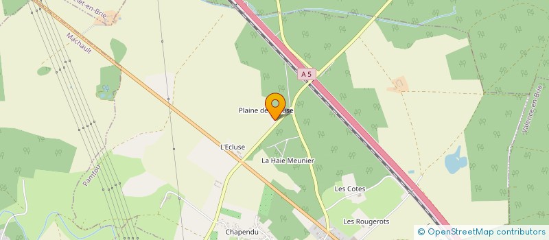 localisation de l'entreprise 488 643 834   PAMFOU