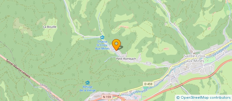 localisation de l'entreprise 488 647 884 à SAINTE-CROIX-AUX-MINES