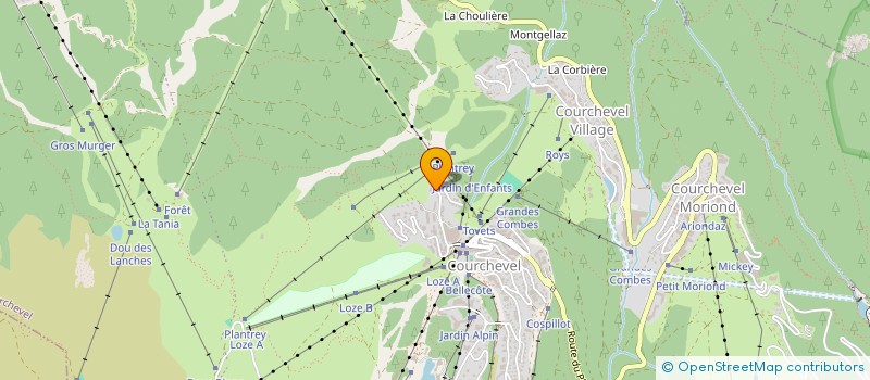 localisation de l'entreprise 488 654 039  à COURCHEVEL