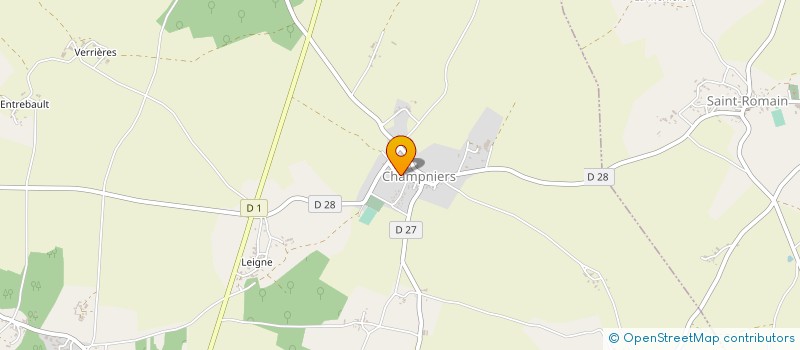 localisation de l'entreprise 488 686 528   SAINT-ROMAIN