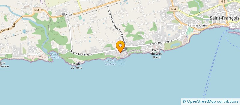 localisation de l'entreprise 488 727 843   SAINT-FRANCOIS