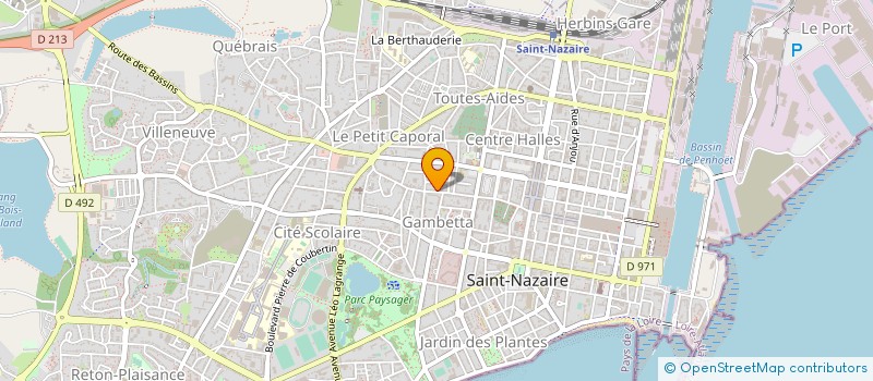 localisation de l'entreprise 488 746 983 à SAINT-NAZAIRE