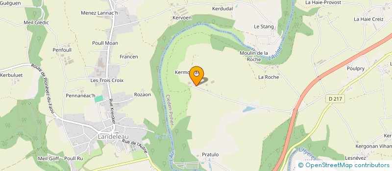 localisation de l'entreprise 488 780 859   KERGLOFF