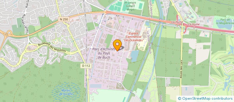 localisation de l'entreprise 488 803 461   GUJAN-MESTRAS