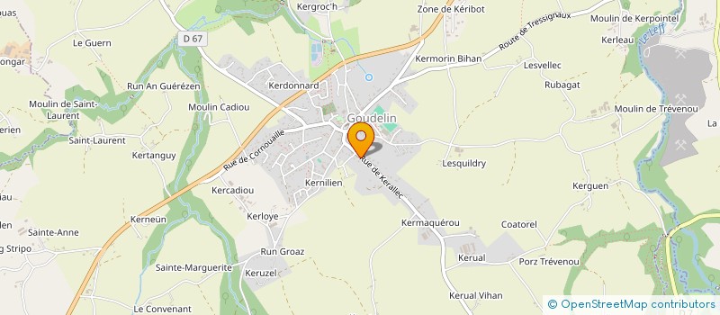 localisation de l'entreprise 488 807 520   GOUDELIN