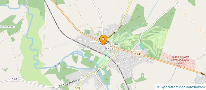 localisation de l'entreprise 488 814 112 à VILLEDIEU-SUR-INDRE