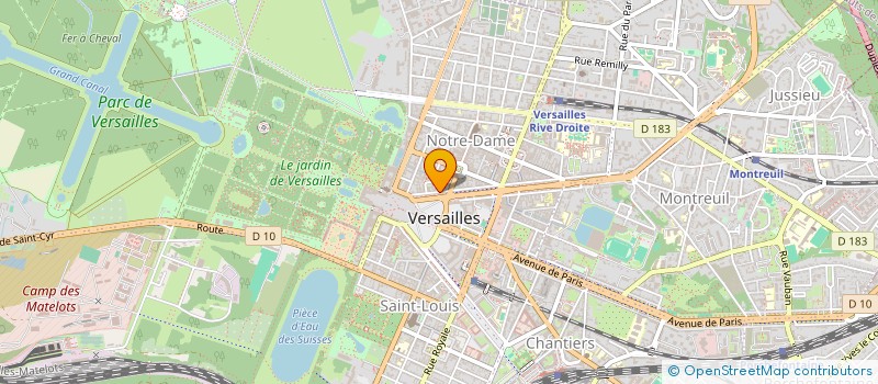 localisation de l'entreprise 488 853 227  à VERSAILLES