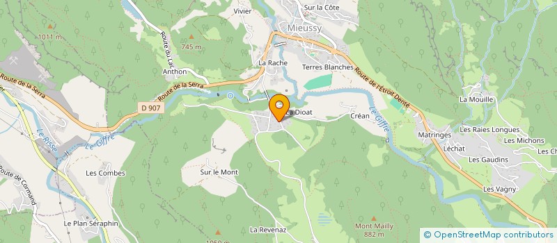 localisation de l'entreprise 488 976 549   MIEUSSY