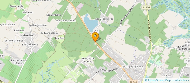 localisation de l'entreprise 489 001 404   DOLUS-D'OLERON