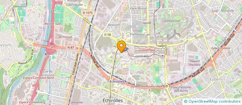 localisation de l'entreprise 489 011 494  à ECHIROLLES