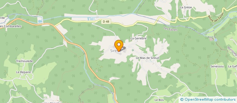 localisation de l'entreprise 489 011 734 à MARQUAY