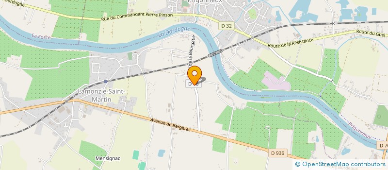 localisation de l'entreprise 489 035 592   PRIGONRIEUX