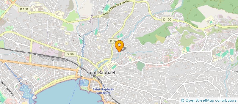 localisation de l'entreprise 489 080 481 à SAINT-RAPHAEL
