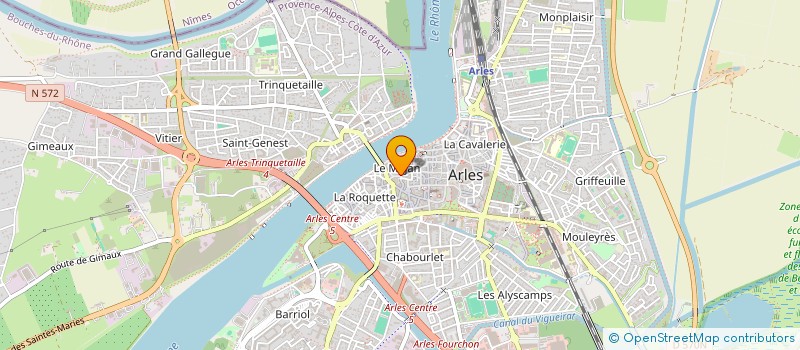 localisation de l'entreprise 489 089 623 à ARLES