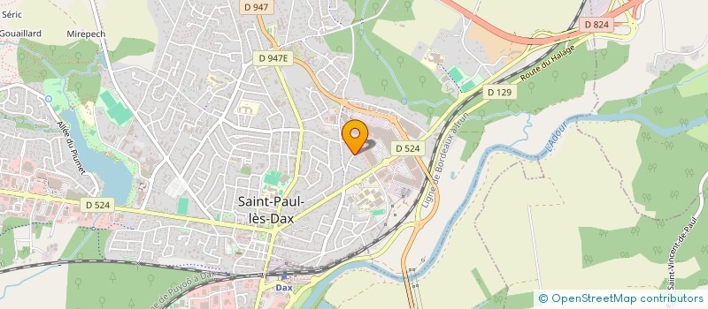 localisation de l'entreprise 489 110 866   RION-DES-LANDES