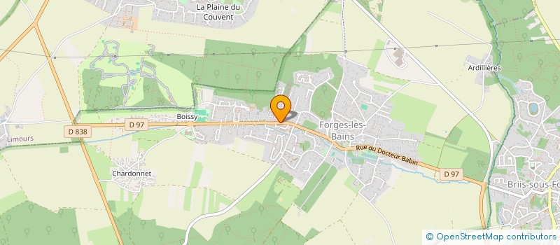localisation de l'entreprise 489 132 662   FORGES-LES-BAINS