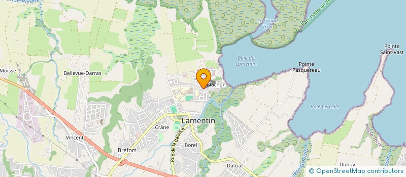 localisation de l'entreprise 489 163 170   LAMENTIN