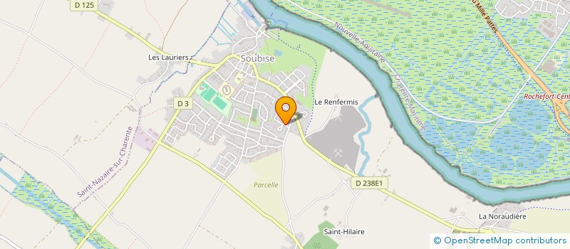 localisation de l'entreprise 489 166 116   SOUBISE