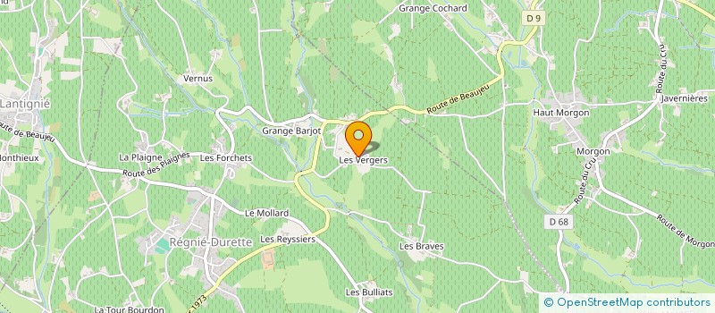 localisation de l'entreprise 489 173 591   LANTIGNIE