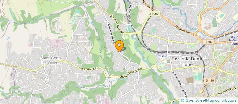 localisation de l'entreprise 489 185 579 à LYON